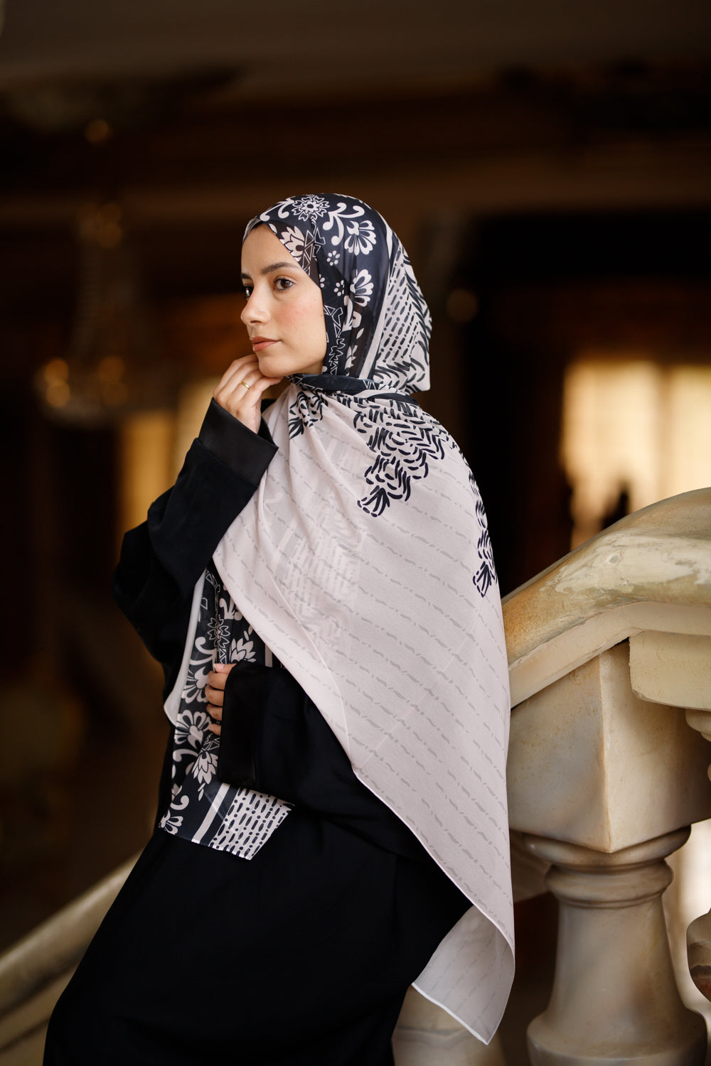 Ethereal Elegance Chiffon Hijab